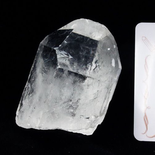 レムリアンシード水晶 原石 ミナスジェライス州コリント産 ※証明書付き[T370-4293]