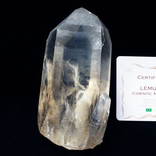 レムリアンシード水晶 原石 ミナスジェライス州コリント産 ※証明書付き[T370-4353]