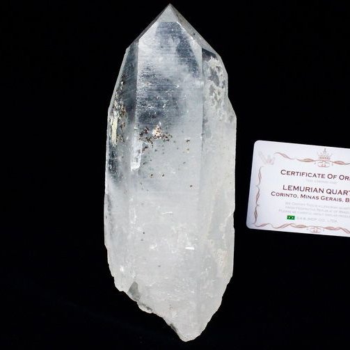 1Kg レムリアンシード水晶 原石 ミナスジェライス州コリント産 ※証明書付き[T370-4362]