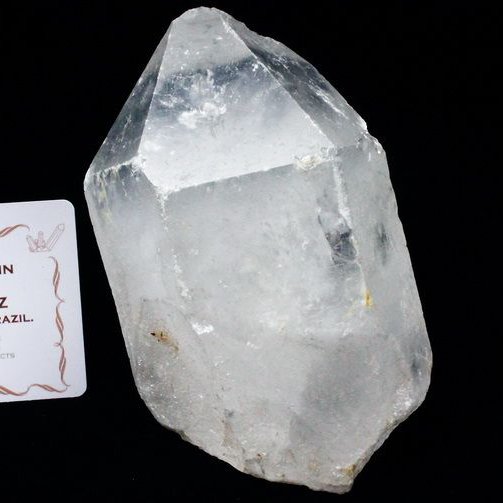 レムリアンシード水晶 原石 ミナスジェライス州コリント産 ※証明書付き[T370-4382]