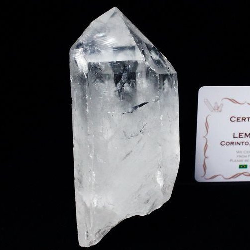 レムリアンシード 水晶 原石 セルフヒールド ミナスジェライス州コリント産 ※証明書付き[T370-4398]