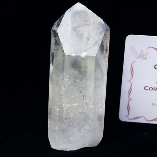 レムリアンシード ファントム水晶 原石 ミナスジェライス州コリント産 ※証明書付[T370-4409]