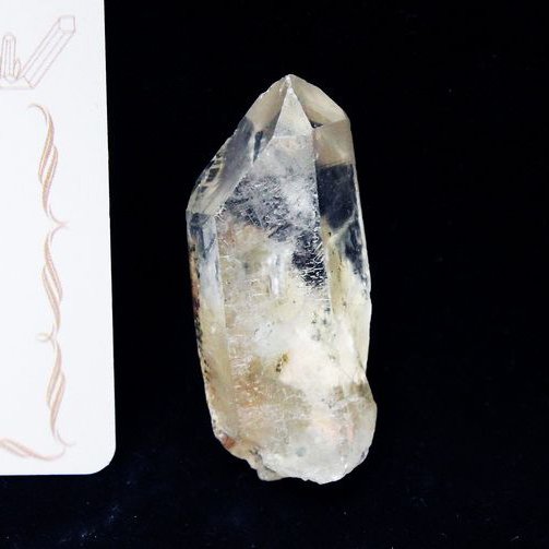 レムリアンシード ガーデン水晶 原石 ミナスジェライス州コリント産 ※証明書付き[T370-4422]