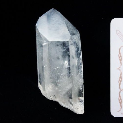 レムリアンシード水晶 原石 ミナスジェライス州コリント産 ※証明書付き[T370-4787]