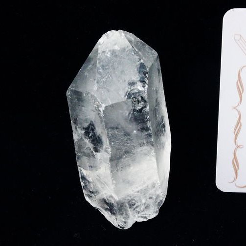 レムリアンシード水晶 原石 ミナスジェライス州コリント産 ※証明書付き[T370-4797]