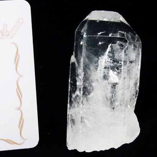 レムリアンシード 水晶 原石 セルフヒールド ミナスジェライス州コリント産 ※証明書付き[T370-4883]