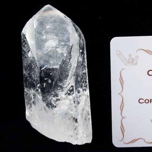 レムリアンシード 水晶 原石 セルフヒールド ミナスジェライス州コリント産 ※証明書付き[T370-4888]