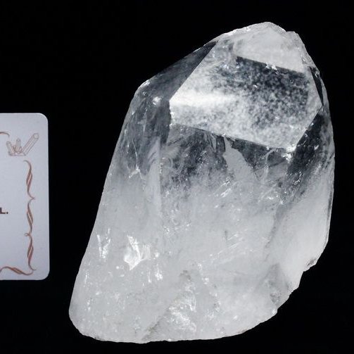 レムリアンシード水晶 原石 ミナスジェライス州コリント産 ※証明書付き[T370-5011]