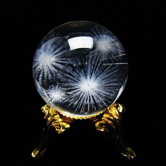 ホワイトスタークォーツ  丸玉 20mm [T371-2609]