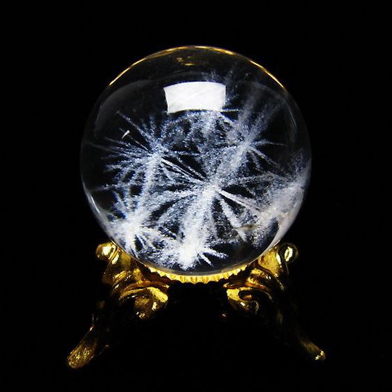 ホワイトスタークォーツ 丸玉 20mm [T371-2659]