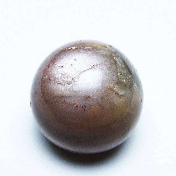 オレンジ ムーンストーン 丸玉 23mm [T371-2895]