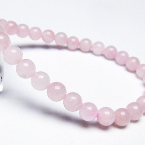 ローズクォーツ ブレスレット 6mm [T373-5594]