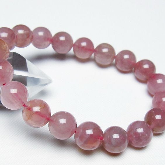 ローズクォーツ ブレスレット 11mm [T373-6843]