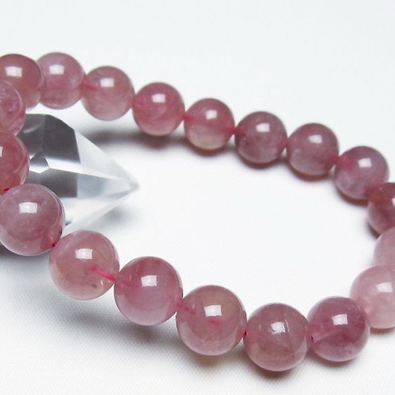ローズクォーツ ブレスレット 11mm [T373-6846]