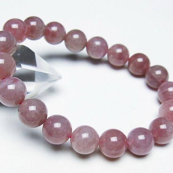 ローズクォーツ ブレスレット 10mm [T373-6851]
