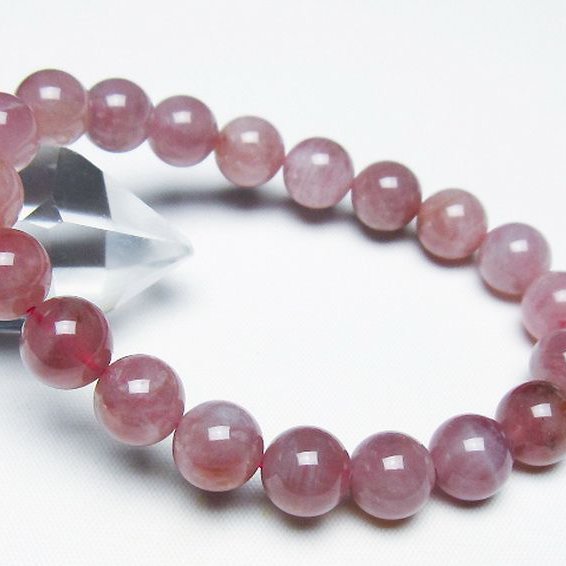 ローズクォーツ ブレスレット 10mm [T373-6853]