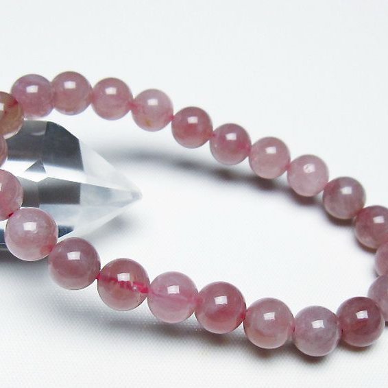 ローズクォーツ ブレスレット 8mm [t373-6865]
