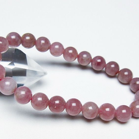 ローズクォーツ ブレスレット 8mm [T373-6866]