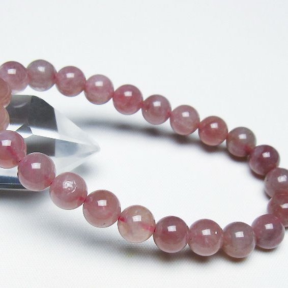 ローズクォーツ ブレスレット 8mm [T373-6872]