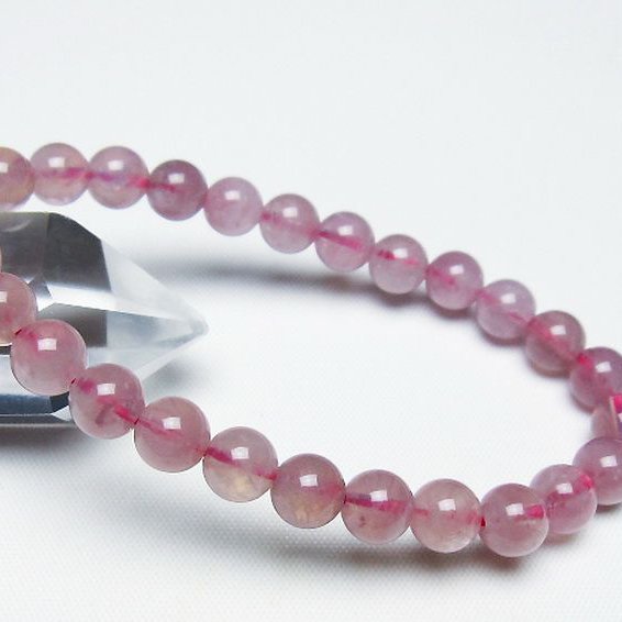 ローズクォーツ ブレスレット 7mm [T373-6881]