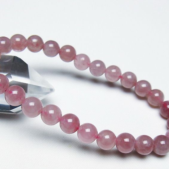 ローズクォーツ ブレスレット 7mm [t373-6888]