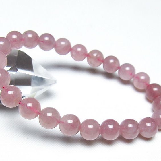 ローズクォーツ ブレスレット 8mm [t373-6953]