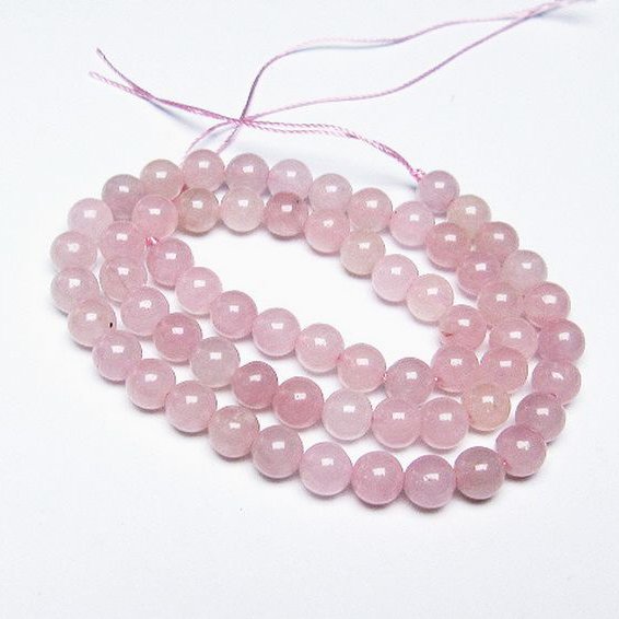 ローズクォーツ 一連 7mm ビーズ [t374-2146]