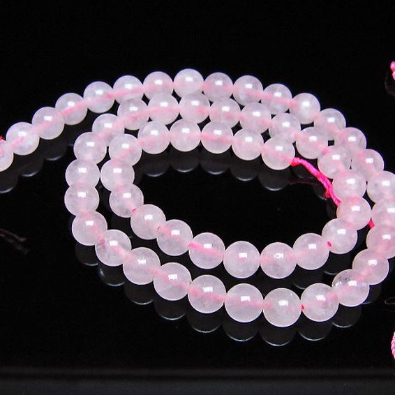 ローズクォーツ 一連 7mm ビーズ [t374-2224]