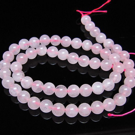 ローズクォーツ 一連 7mm ビーズ [t374-2247]
