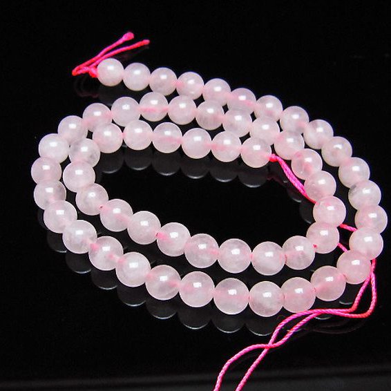 ローズクォーツ 一連 7mm ビーズ [t374-2263]