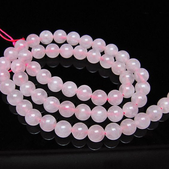 ローズクォーツ 一連 7mm ビーズ [t374-2267]