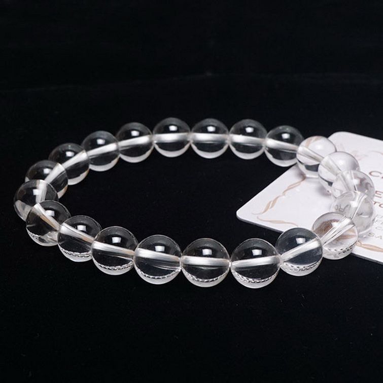 レムリアンシード 水晶ブレスレット ※証明書付き 10mm [T376-1193]