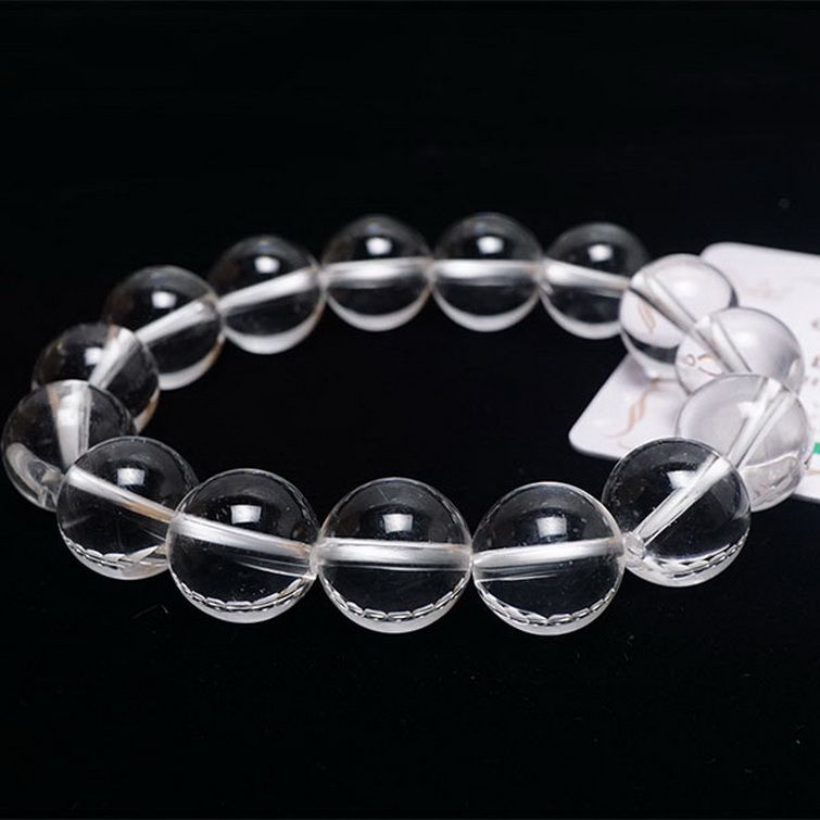 レムリアンシード 水晶ブレスレット ※証明書付き 13mm [T376-1194]