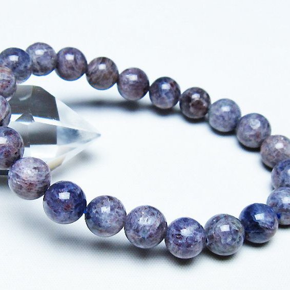 スーパーセブンアイオライト ブレスレット 9mm [t378-4163]