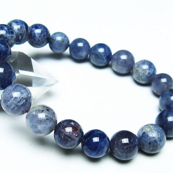 スーパーセブンアイオライト ブレスレット 10mm [T378-4259]