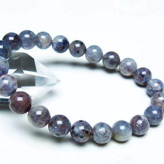 スーパーセブンアイオライト ブレスレット 9mm [t378-4272]