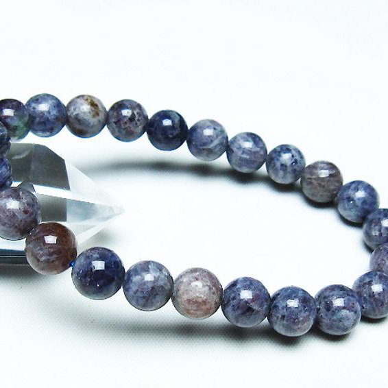 スーパーセブンアイオライト ブレスレット 9mm [t378-4273]