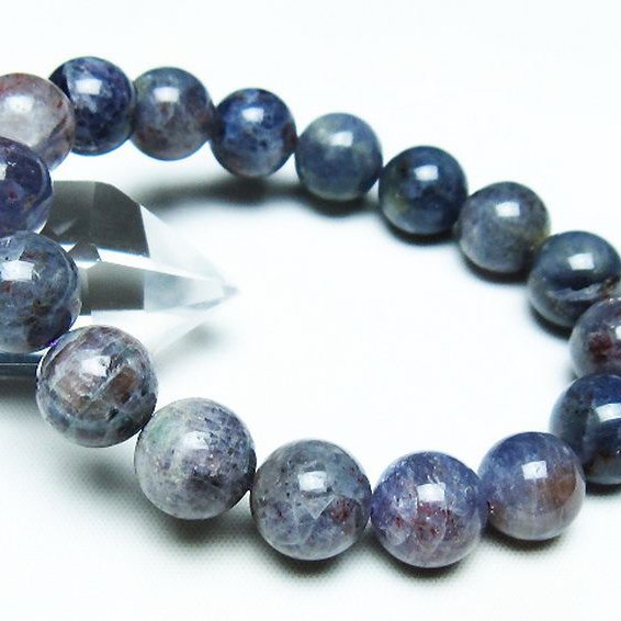 スーパーセブンアイオライト ブレスレット 12mm [T378-4284]