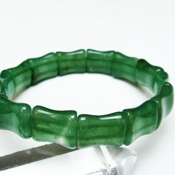 インド翡翠 バングル [T379-3264]