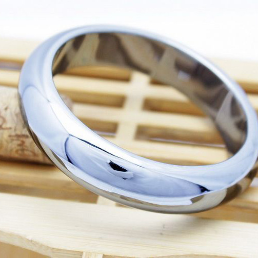 テラヘルツ鉱石 バングル ラウンド60mm [T380-2793]