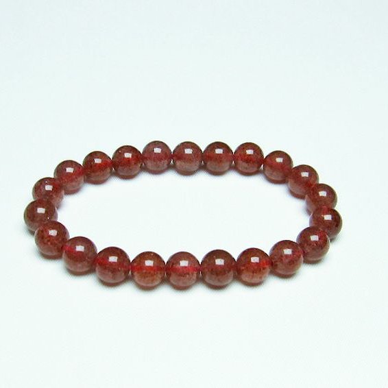 アフリカンストロベリークォーツ ブレスレット 9mm [T381-1467]