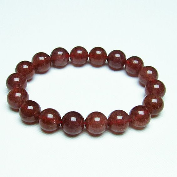 アフリカンストロベリークォーツ ブレスレット 11mm [T381-1497]