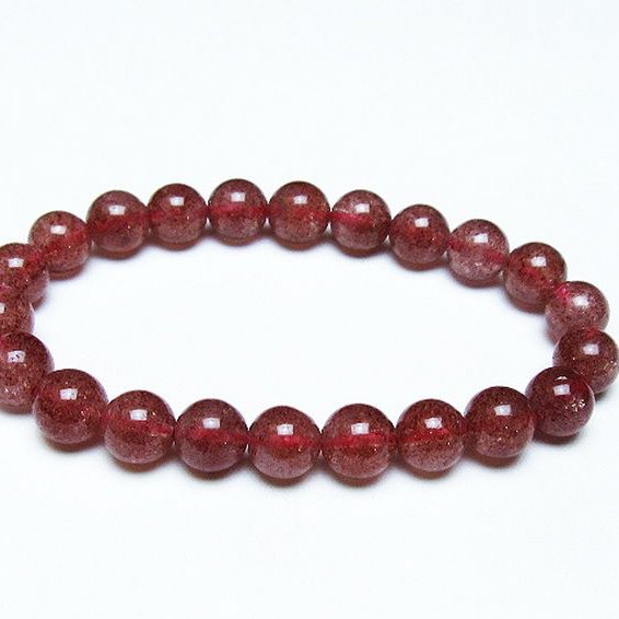 アフリカンストロベリークォーツ ブレスレット 9mm [T381-2365]
