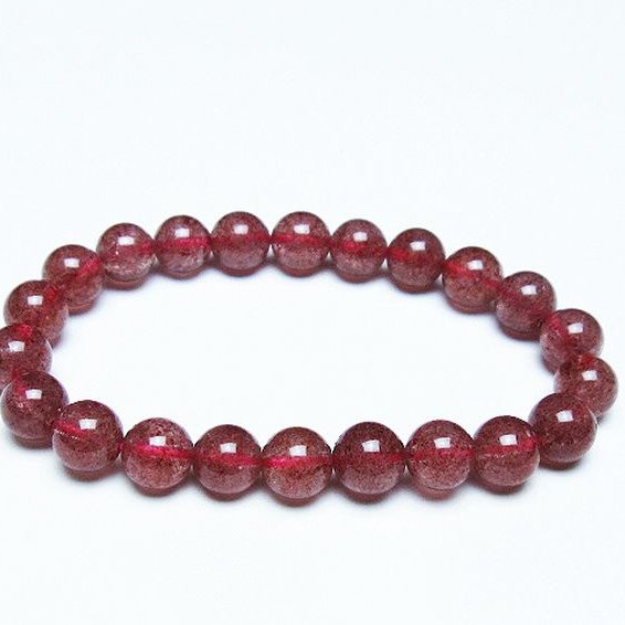 アフリカンストロベリークォーツ ブレスレット 9mm [T381-2385]