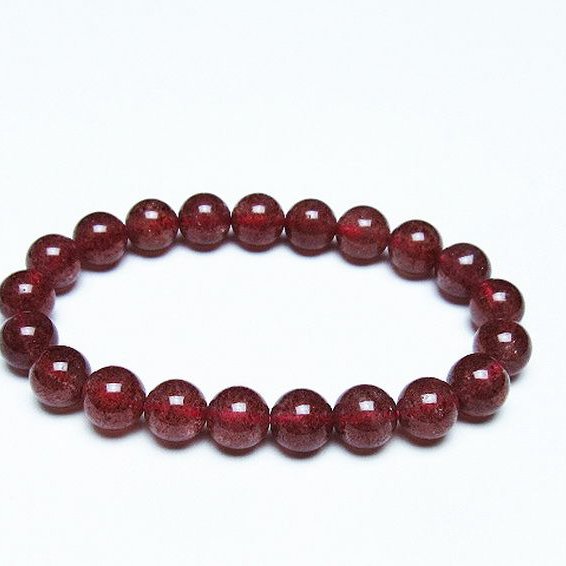 アフリカンストロベリークォーツ ブレスレット 9mm [T381-2400]