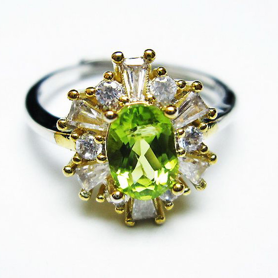 ペリドット 指輪 [T382-4111]