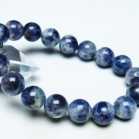 アイオライト ブレスレット 12mm [T383-4624]