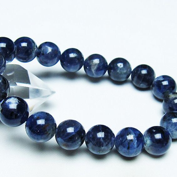 アイオライト ブレスレット 12mm [T383-4799]