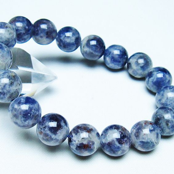 アイオライト ブレスレット 12mm [t383-4918]