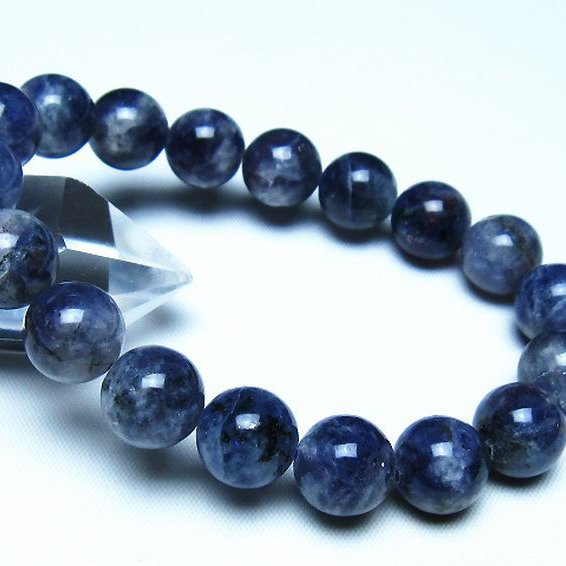 アイオライト ブレスレット 12mm [t383-5104]